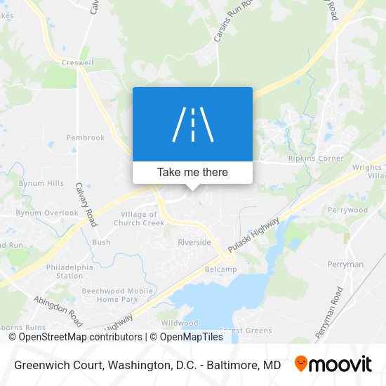 Mapa de Greenwich Court