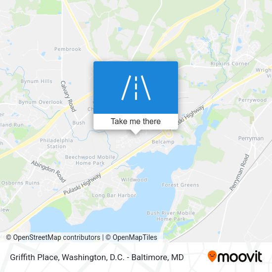 Griffith Place map
