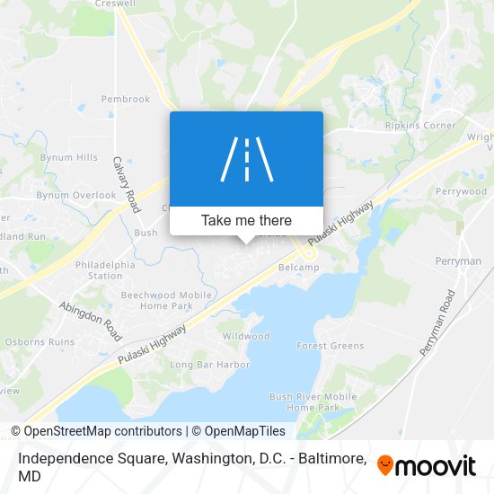 Independence Square map
