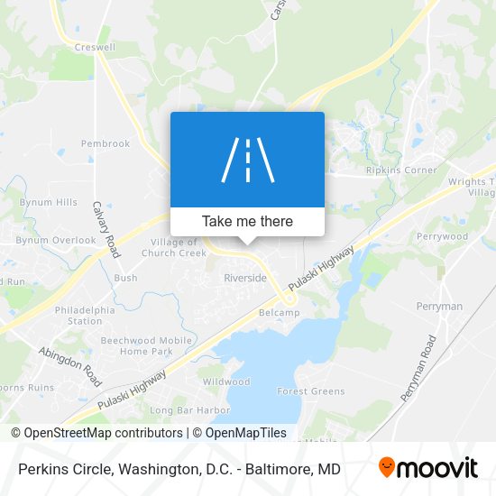 Mapa de Perkins Circle