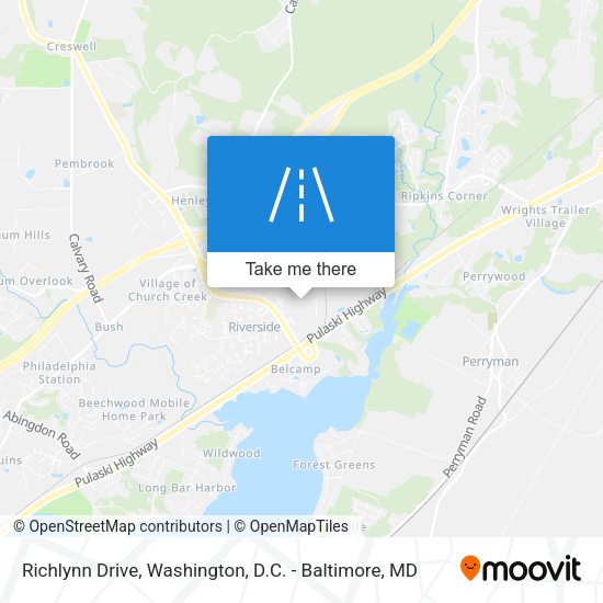 Richlynn Drive map