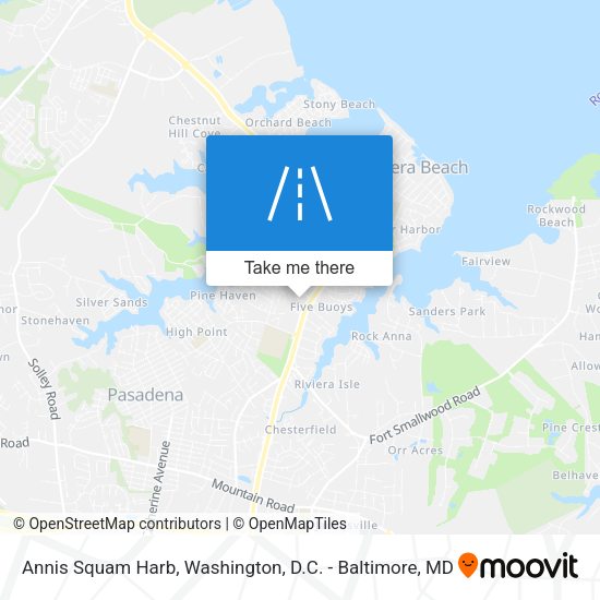 Annis Squam Harb map