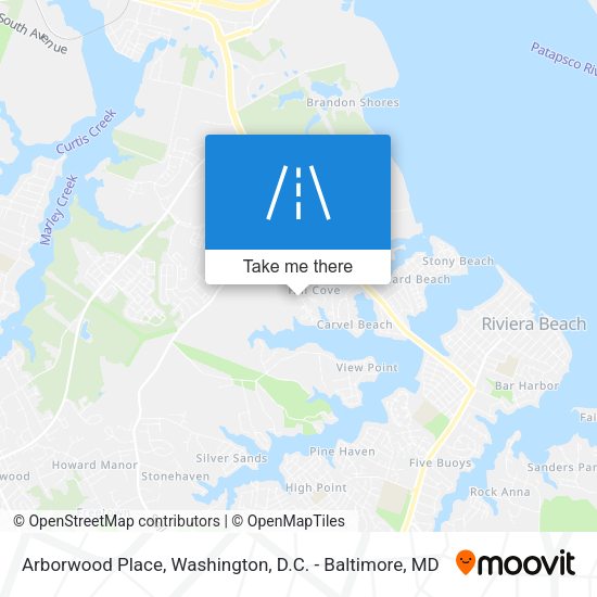 Arborwood Place map