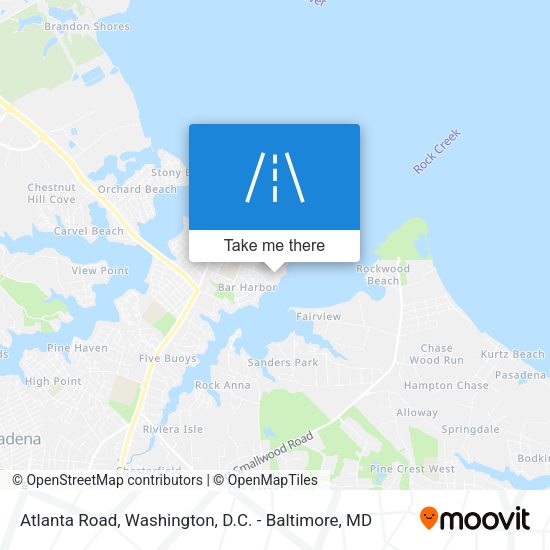 Atlanta Road map