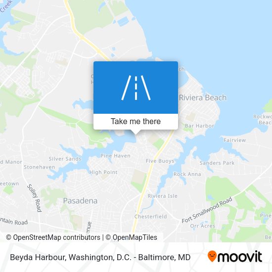 Mapa de Beyda Harbour