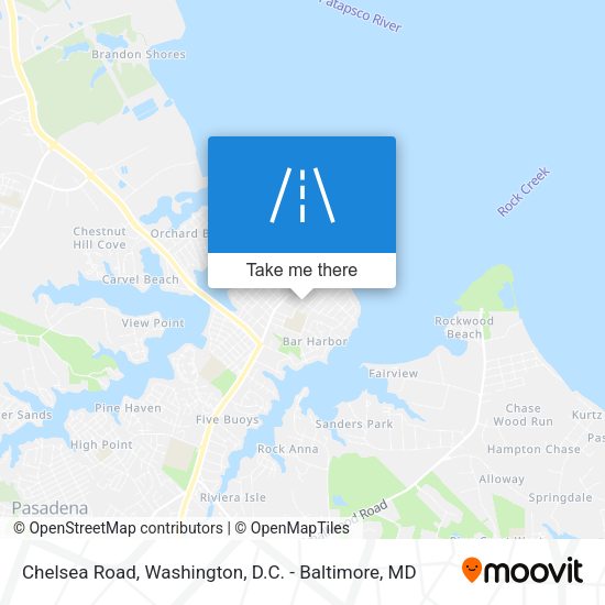 Chelsea Road map