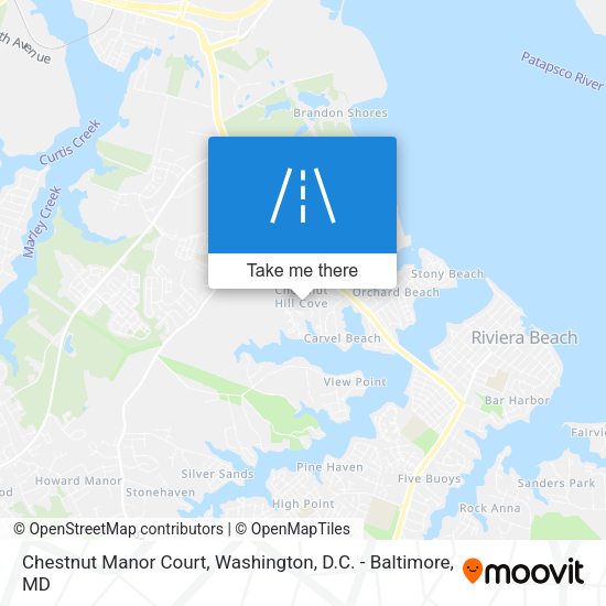 Mapa de Chestnut Manor Court