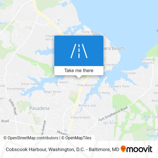 Cobscook Harbour map