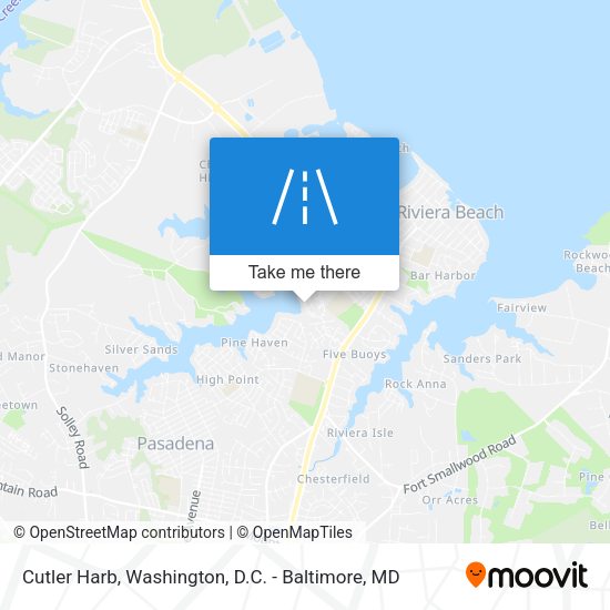 Cutler Harb map