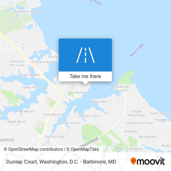 Dunlap Court map