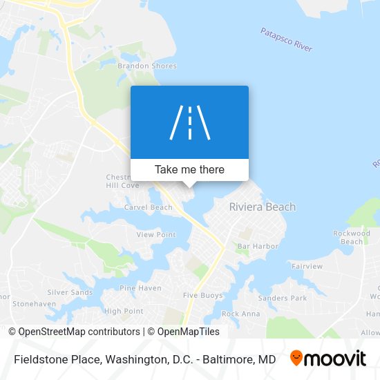 Fieldstone Place map