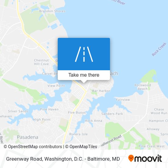 Greenway Road map