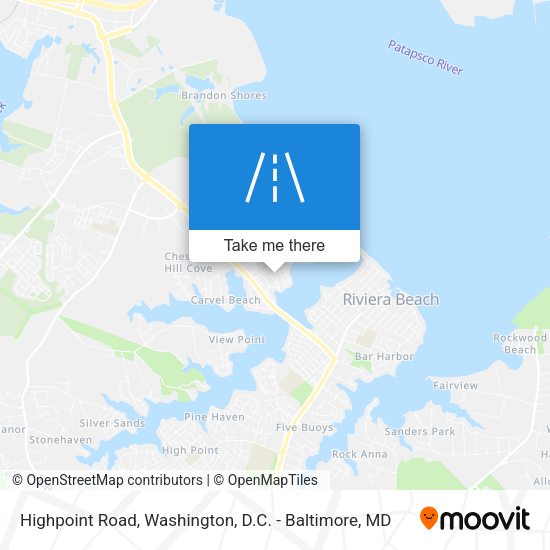 Mapa de Highpoint Road
