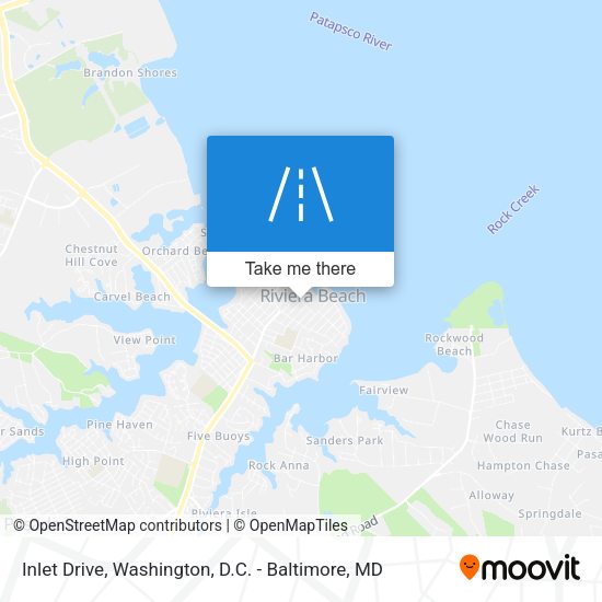 Inlet Drive map
