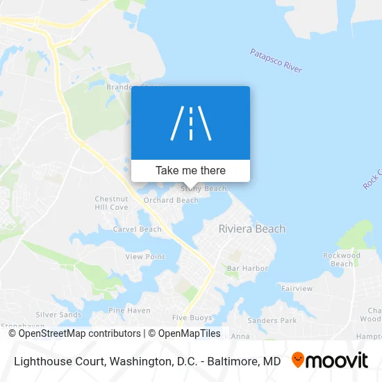 Lighthouse Court map