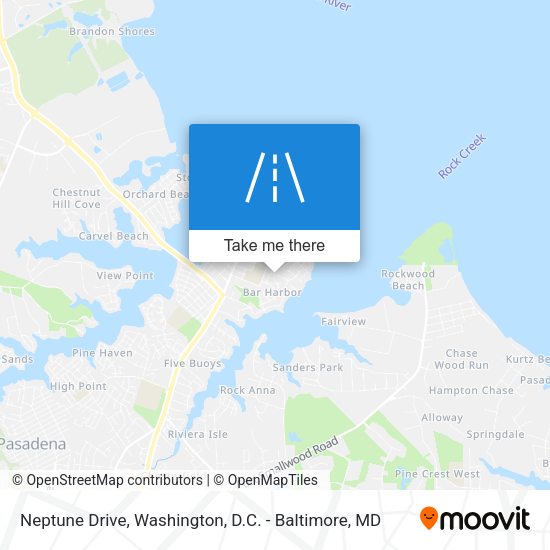 Neptune Drive map