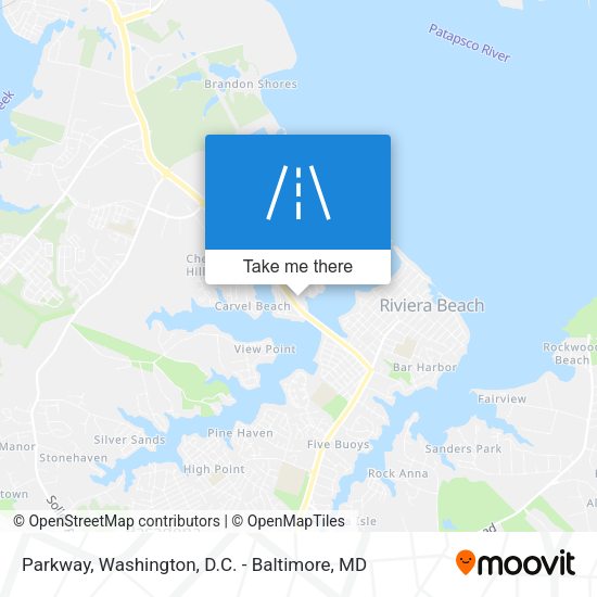 Mapa de Parkway