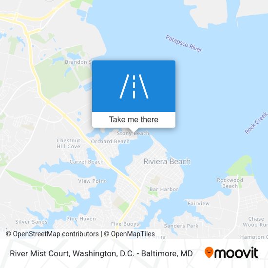 River Mist Court map