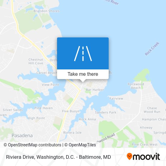 Riviera Drive map
