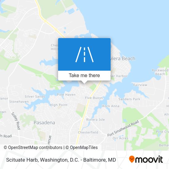 Mapa de Scituate Harb