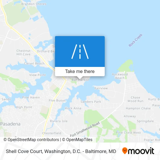 Shell Cove Court map