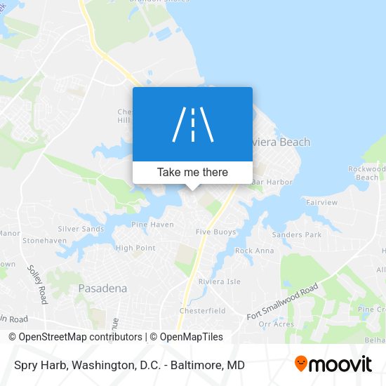 Spry Harb map