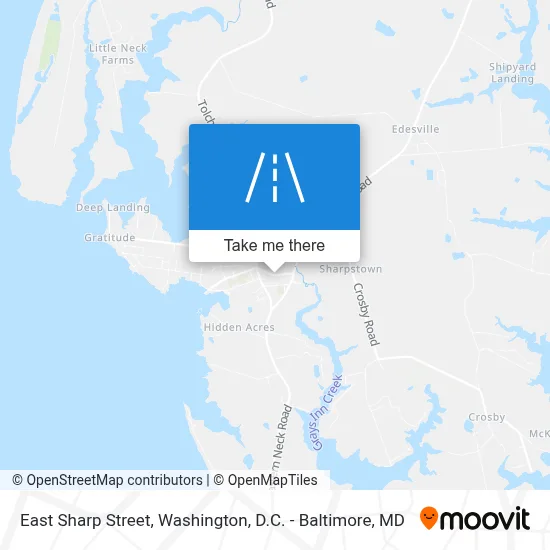 East Sharp Street map