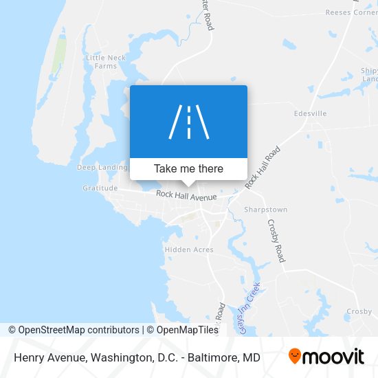 Henry Avenue map
