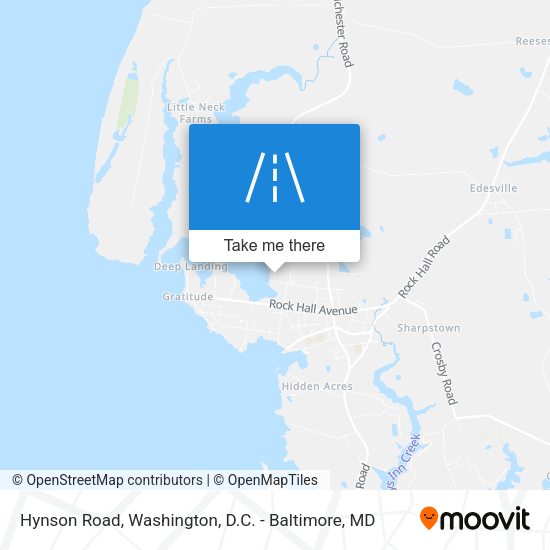 Hynson Road map