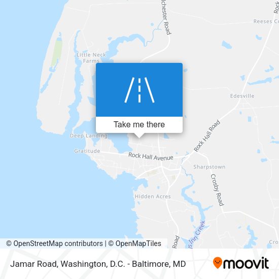 Mapa de Jamar Road