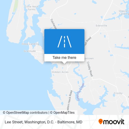 Mapa de Lee Street