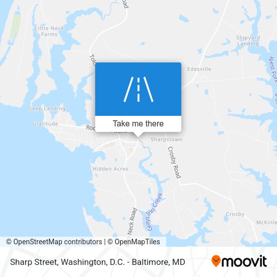 Sharp Street map
