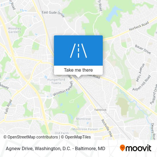 Agnew Drive map