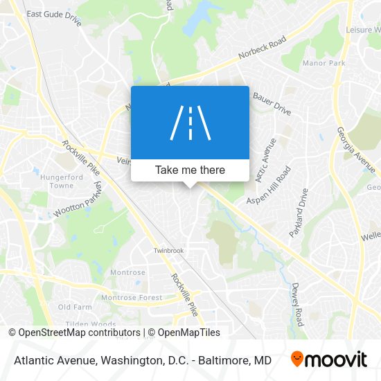 Mapa de Atlantic Avenue