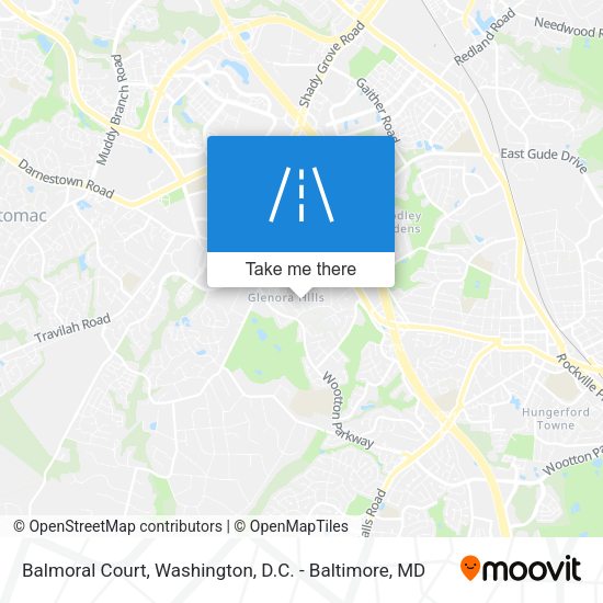 Balmoral Court map