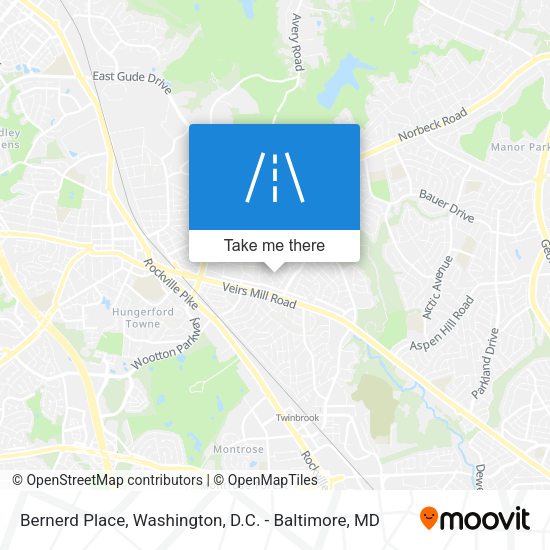 Bernerd Place map