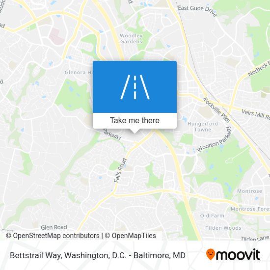 Bettstrail Way map