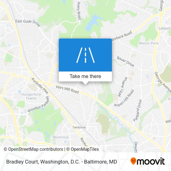 Bradley Court map