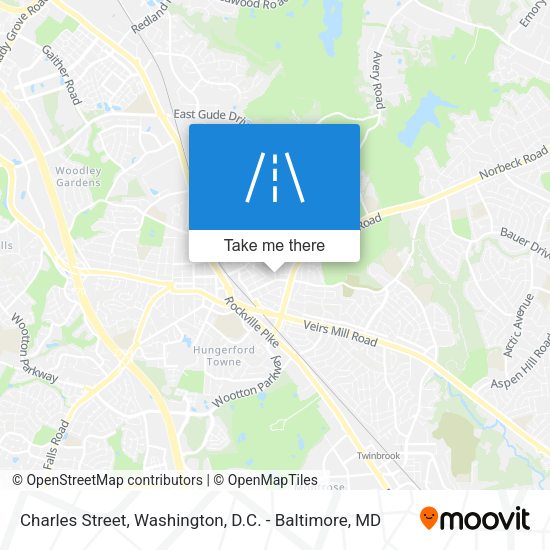 Charles Street map
