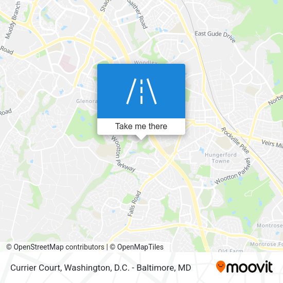 Currier Court map