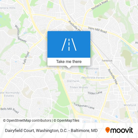 Dairyfield Court map