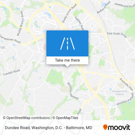 Dundee Road map