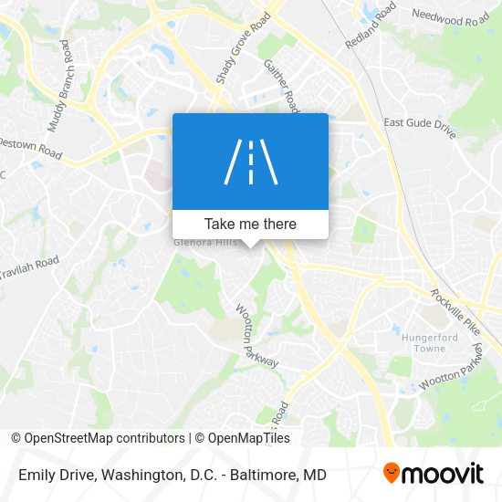 Emily Drive map