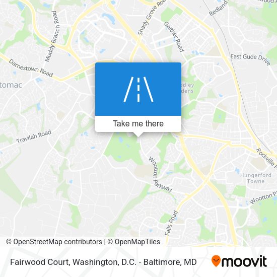 Fairwood Court map