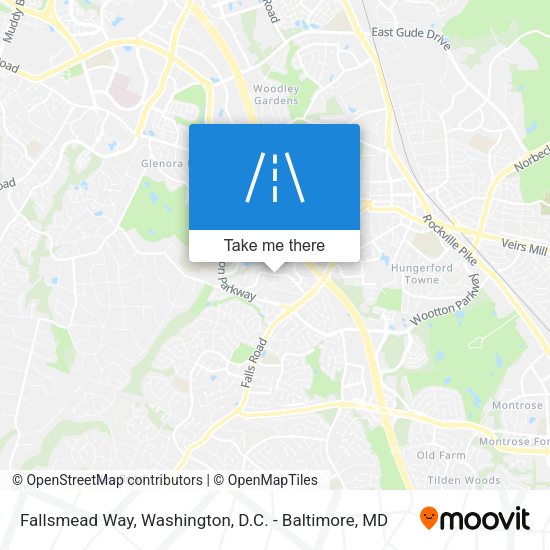 Fallsmead Way map