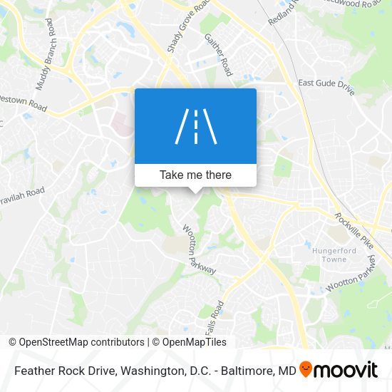 Feather Rock Drive map