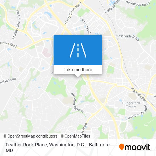 Mapa de Feather Rock Place