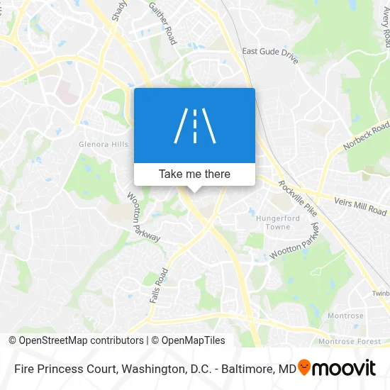 Fire Princess Court map