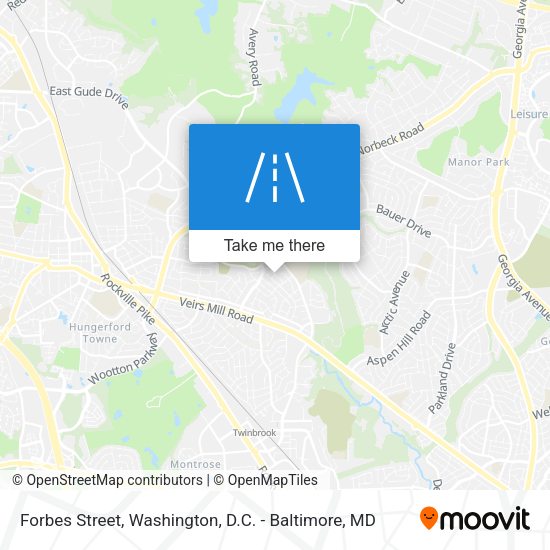 Mapa de Forbes Street