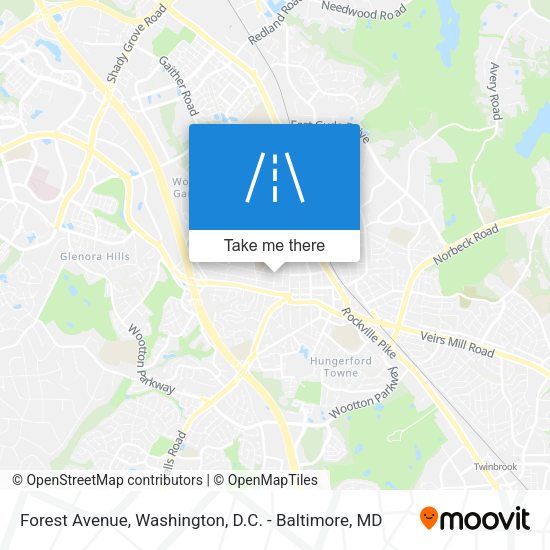 Mapa de Forest Avenue